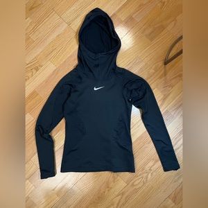 Nike hoodie, black, sz XS